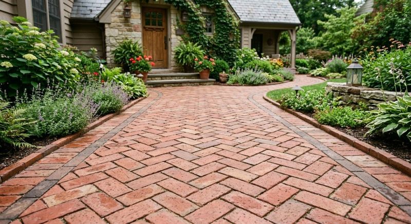 Brick Hardscaping in Boston, MA